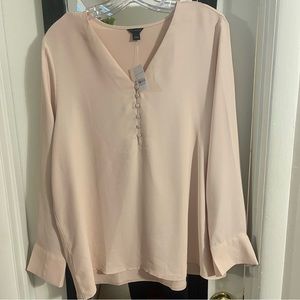 Ann Taylor Pale Pink Blouse